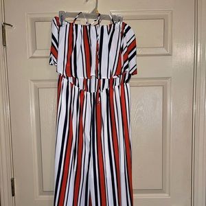 boutique cropped jumpsuit